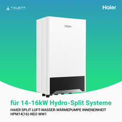 Haier Split Luft-Wasser-Wärmepumpe Inneneinheit - HPM14(16)-TND2-WW1 inkl. Erstinbetriebnahme