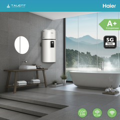 Haier Brauchwasser Wärmepumpe HP80M8-9, 80L, A+, R290 Kältemittel – Effiziente Warmwasserlösung