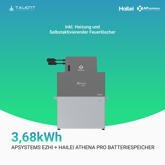 Apsystems EZHI + Hailei Athena Pro Serie mit Inselbetrieb und AC Kopplung Funktion