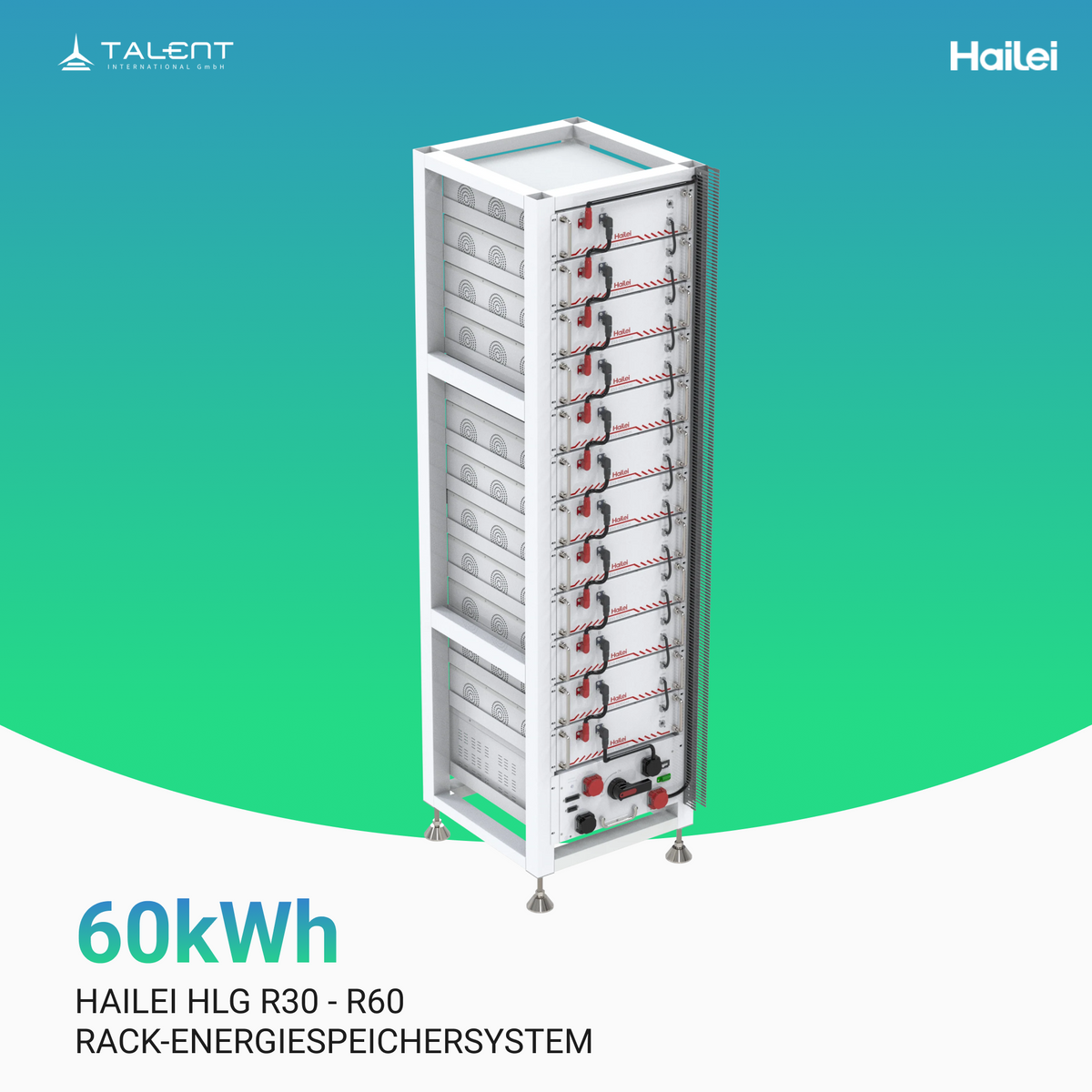 Hailei HLG R60 60kWh Rack-Energiespeichersystem