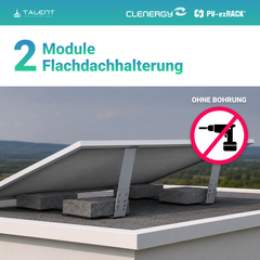 Balkonkraftwerk 2 x 450W Full Black Bifacial Glas-Glas PV Modul + 800W EZ1-M Apsystem Wechselrichter
