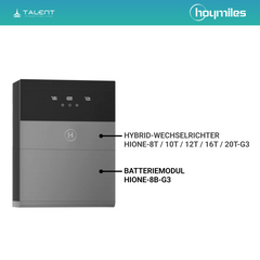 Hoymiles - HiOne-12T-G3 12kW Hybrid-Wechselrichter dreiphasig und 8kWh Speicher ALL-IN-ONE BESS Energiespeichersystem