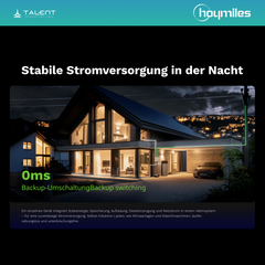 Hoymiles - HiOne-12T-G3 12kW Hybrid-Wechselrichter dreiphasig und 8kWh Speicher ALL-IN-ONE BESS Energiespeichersystem
