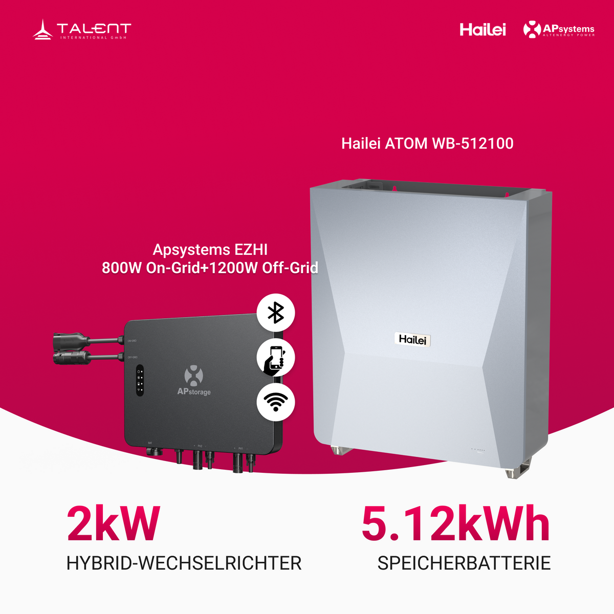 APsystems EZHI Balkonkraftwerk 2025: Insel- & Hybrid-System + 5 kWh Speicher