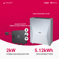 APsystems EZHI Balkonkraftwerk 2025: Insel- & Hybrid-System + 5 kWh Speicher