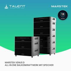 Marstek Venus D All-in-One Balkonkraftwerk mit Speicher AC-Kopplung 4 MPPT
