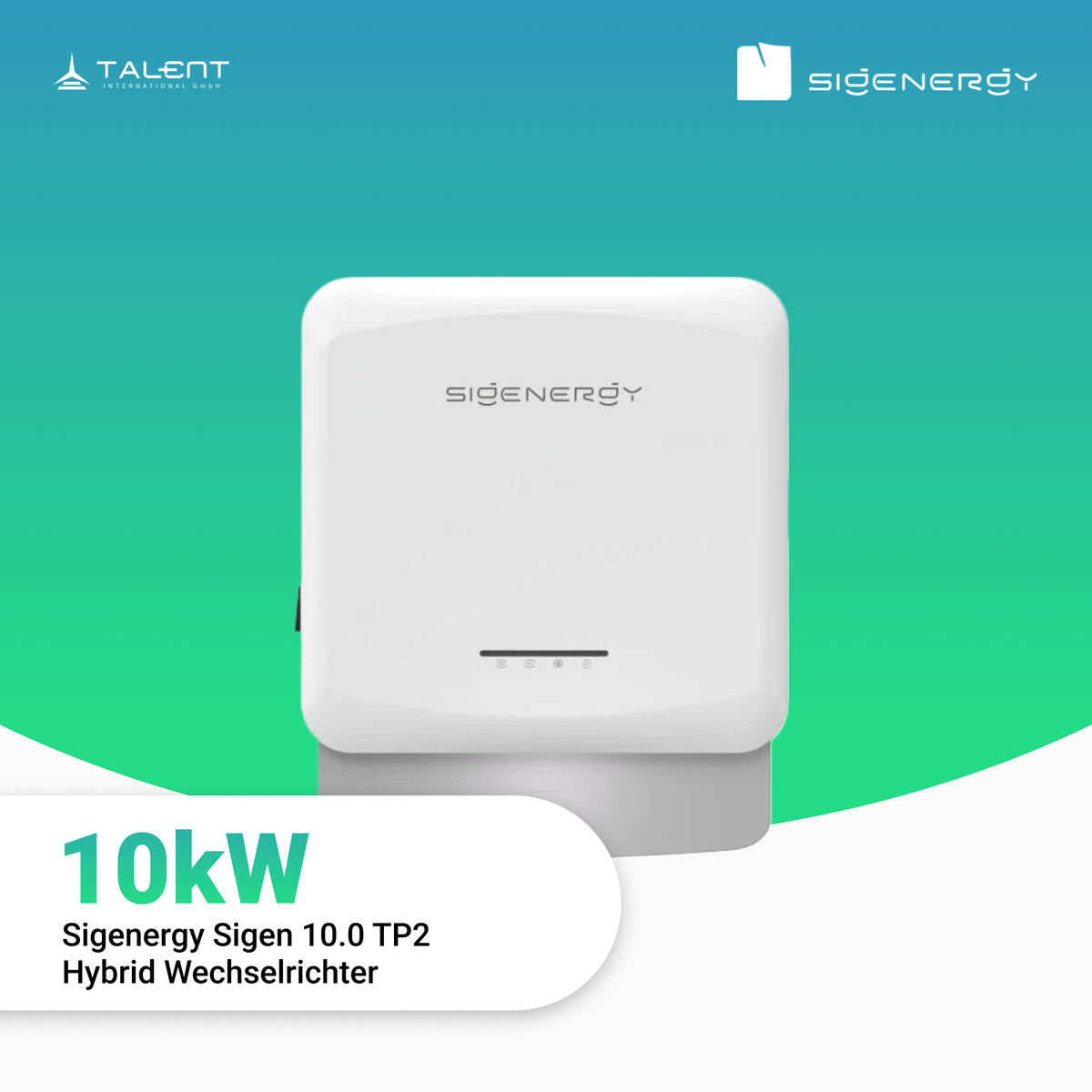 Sigenergy Sigen Hybrid Wechselrichter 10.0 TP2 10kW Dreiphasig