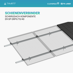 Clenergy PV-ezRack Schienenverbinder